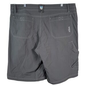 Kuhl Shorts Mens Renegade 40 Gray Cargo Hiking Technical Outdoor Stretchy